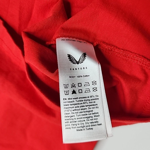 Oracle Red Bull Racing T-Shirt Short Sleeve Cotton Tee Crew Neck F1 Castore - Picture 14 of 14